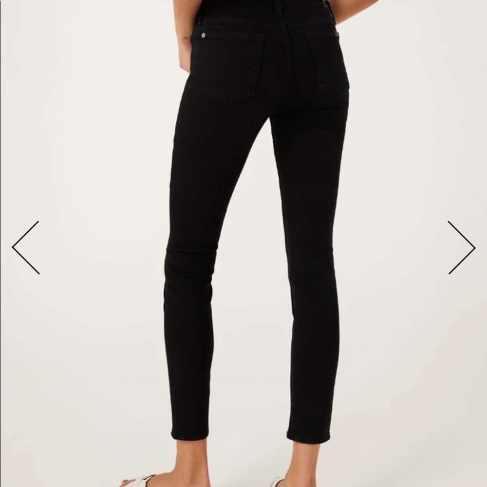 7 for all Mankind le skinny 26 black